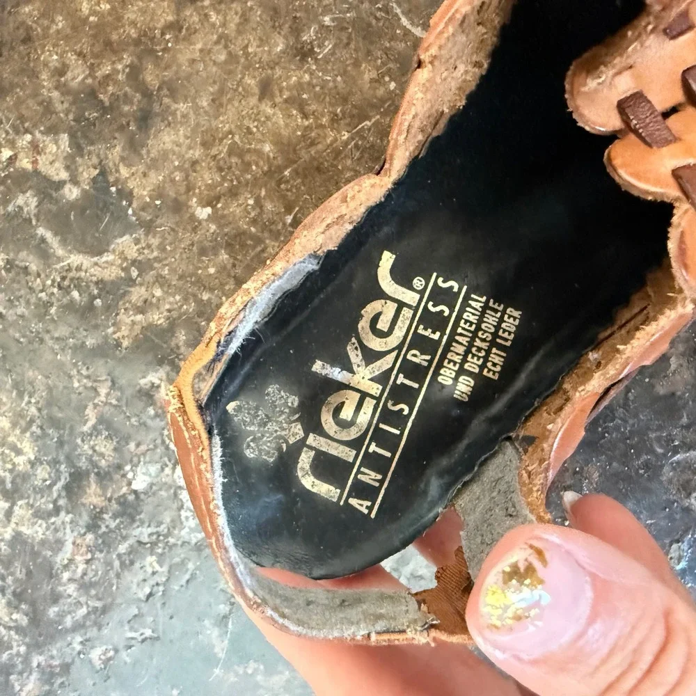 Rieker vintage leather